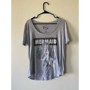 Disney Little Mermaid Tee- size medium